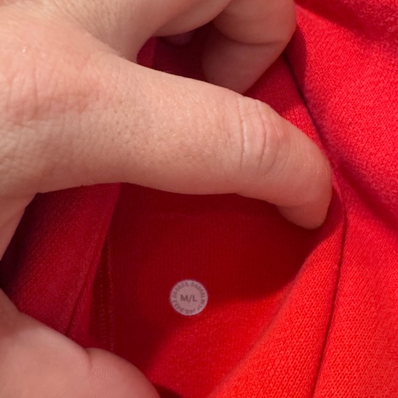 EUC Lululemon Cropped Scuba Funnel Neck - Picture 7 of 10